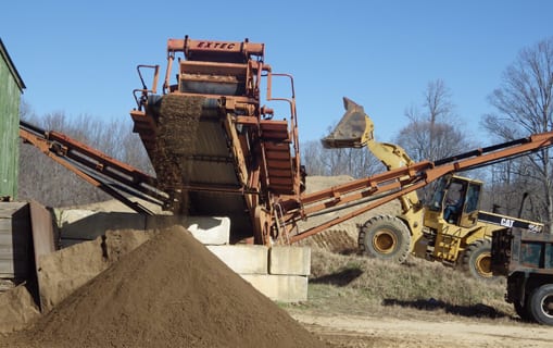 lawn topsoil
