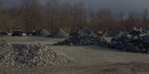 landscaping material yard